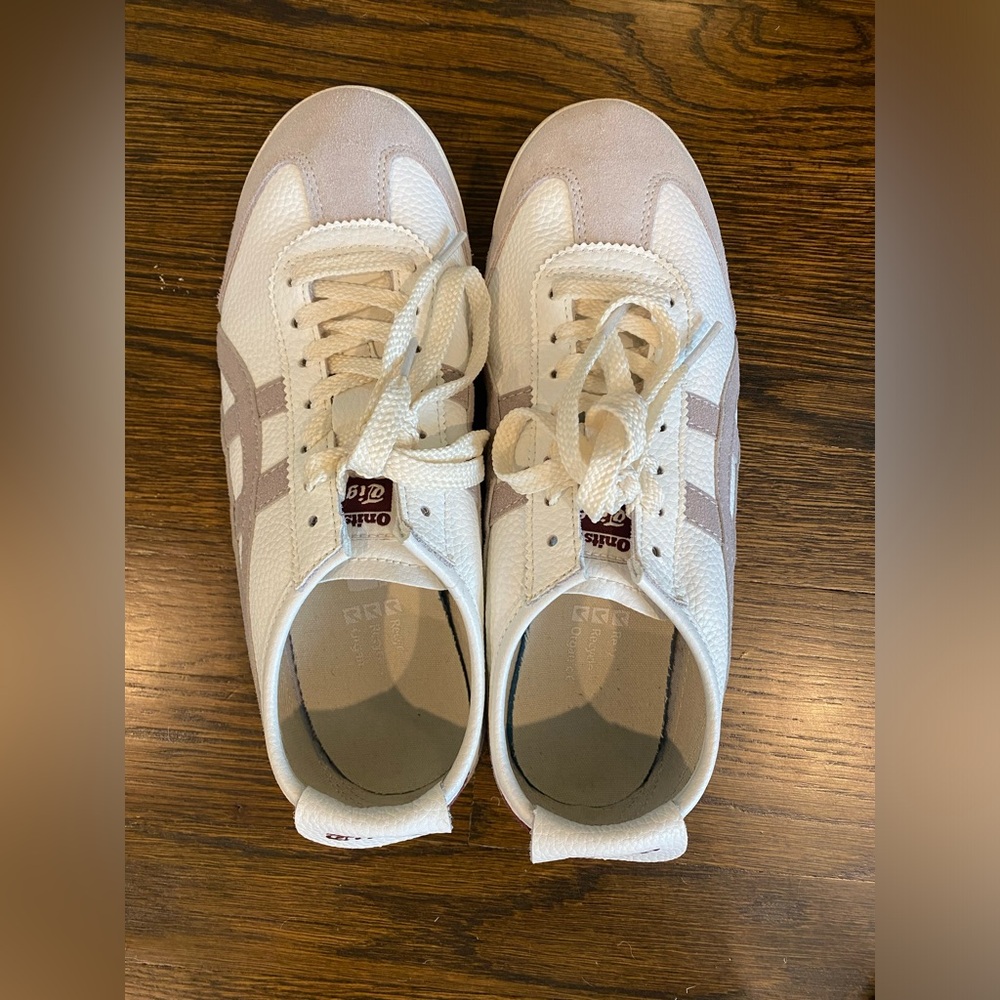 Asics Onitsuka Tiger Mexico 66 White Gray Women's Sneakers
